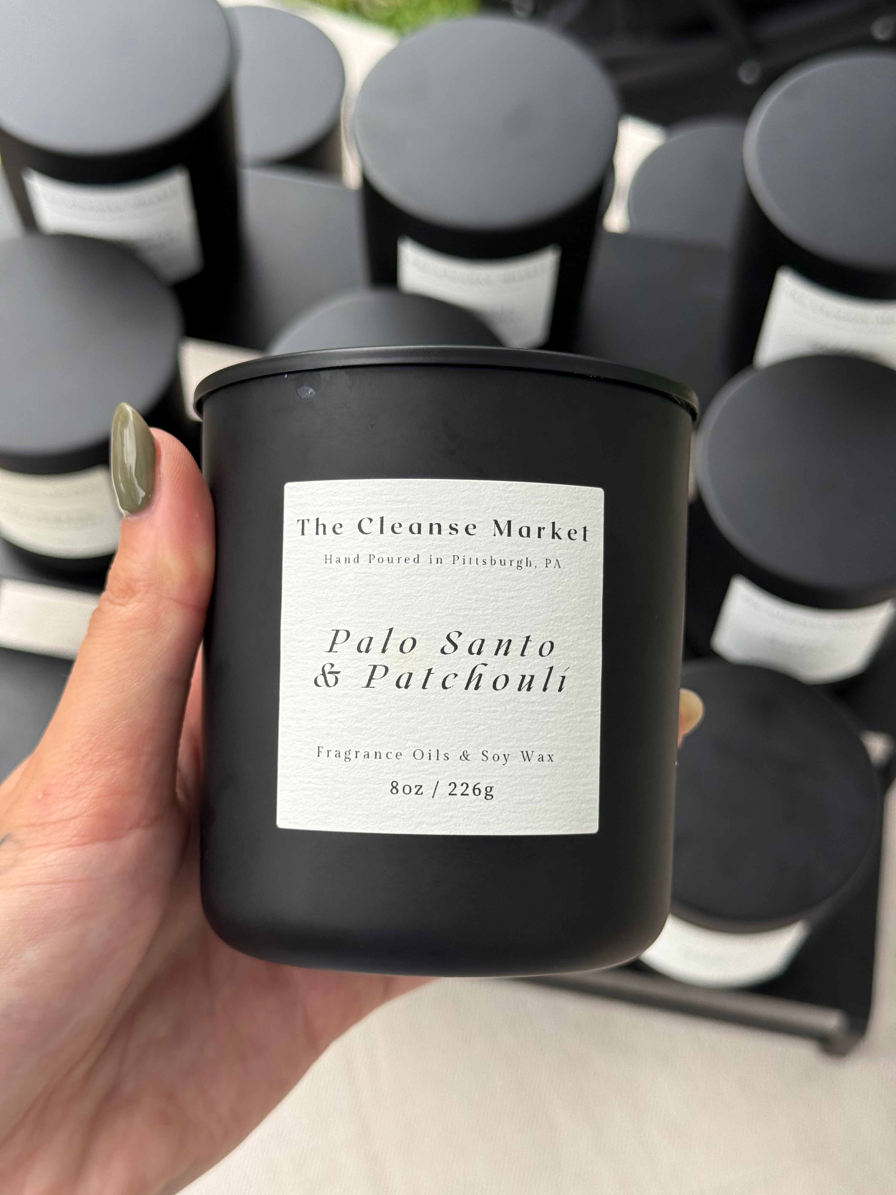 Palo Santo & Patchouli | 8oz Candle