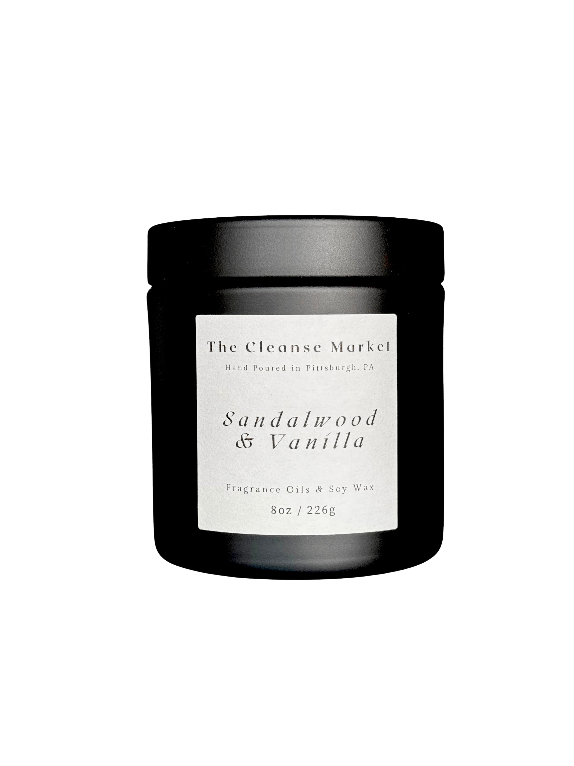 Sandalwood & Vanilla | 8oz Candle